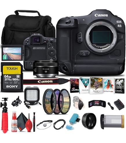 Amazon.com : Canon EOS R3 Body with RF 70-200mm F2.8 L IS USM Lens